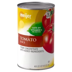 Meijer Tomato Juice from Concentrate