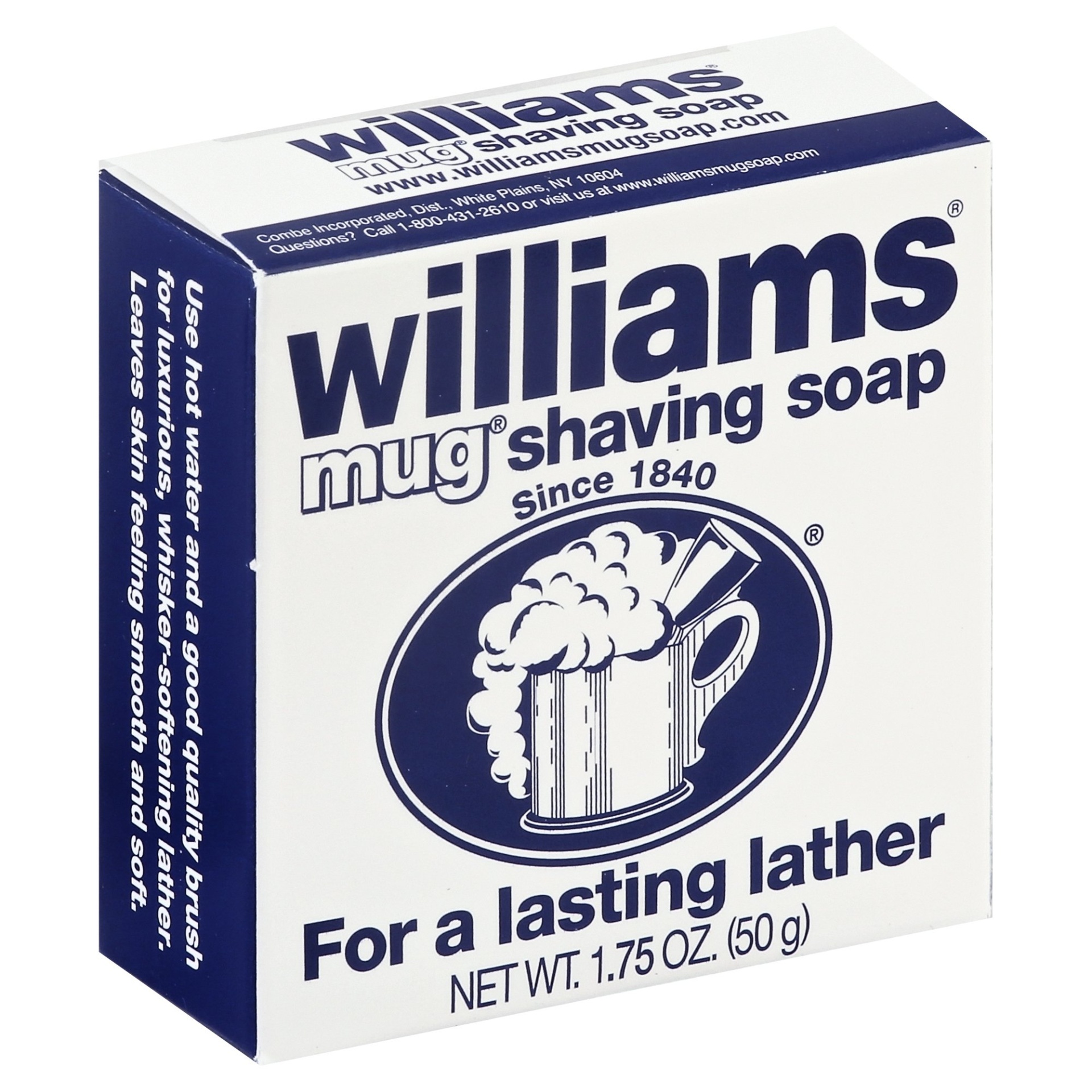 slide 1 of 2, Williams Mug Shaving Soap, 1.75 oz