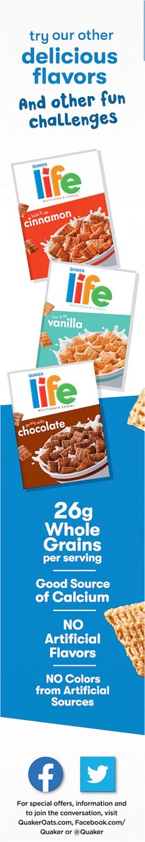 slide 7 of 11, Life Quaker Life Multigrain Cereal Original 22.3 Oz, 22.3 oz