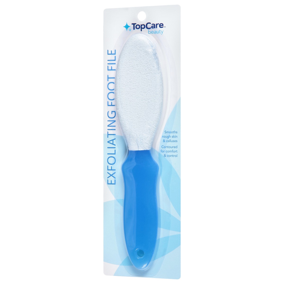 slide 3 of 9, TopCare Exfoliating Foot File, 1 ct