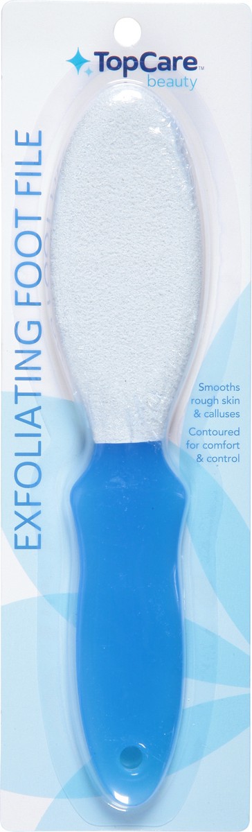 slide 7 of 9, TopCare Exfoliating Foot File, 1 ct