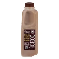 Clover Farms Chocolate Milk Plastic
