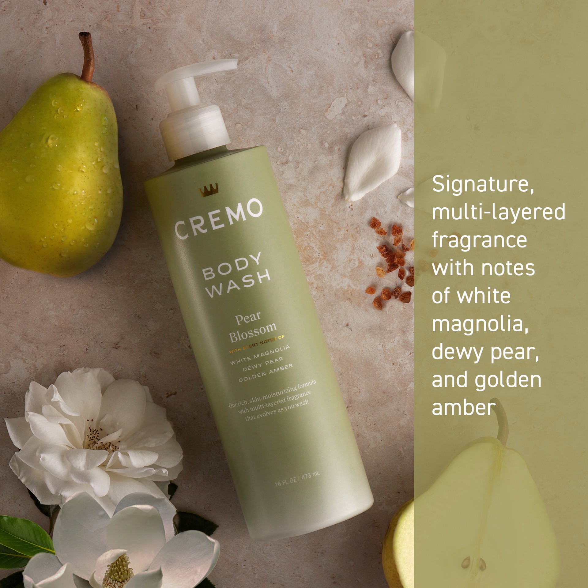 slide 6 of 7, Cremo Pear Blossom Body Wash 16 fl oz, 16 fl oz