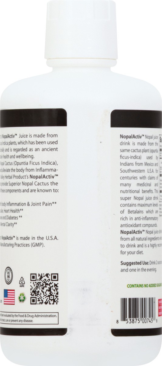 slide 8 of 11, VHP NopalActiv Liquid Nopal Cactus Extract 32 oz, 32 oz
