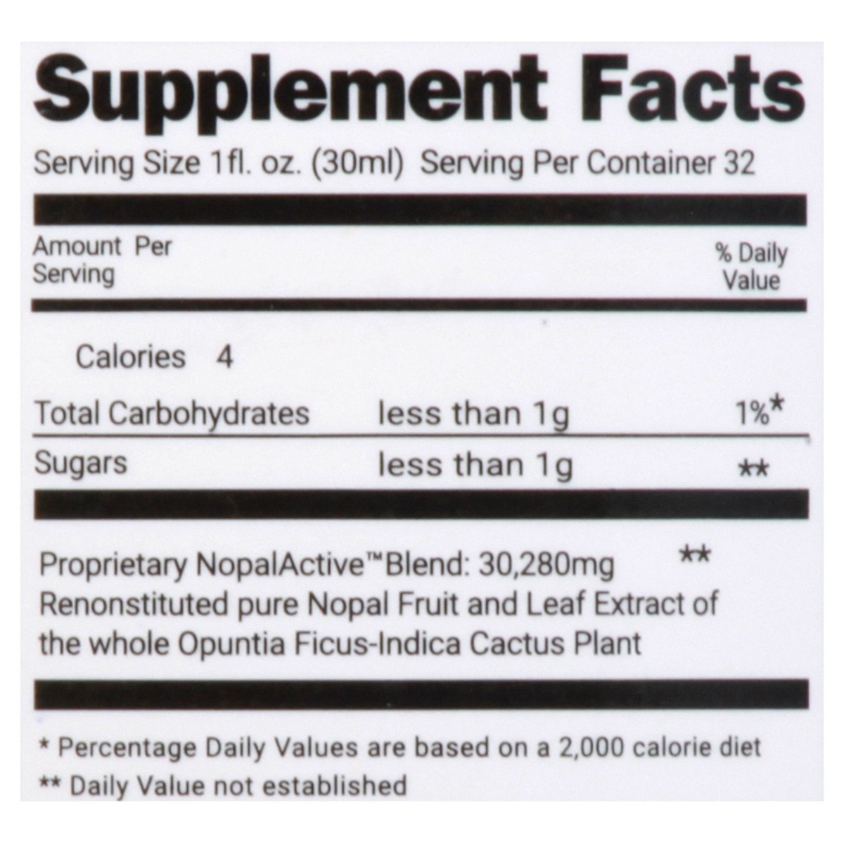 slide 2 of 11, VHP NopalActiv Liquid Nopal Cactus Extract 32 oz, 32 oz