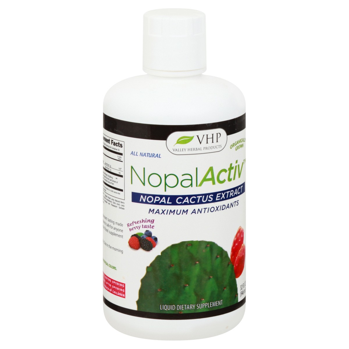 slide 6 of 11, VHP NopalActiv Liquid Nopal Cactus Extract 32 oz, 32 oz