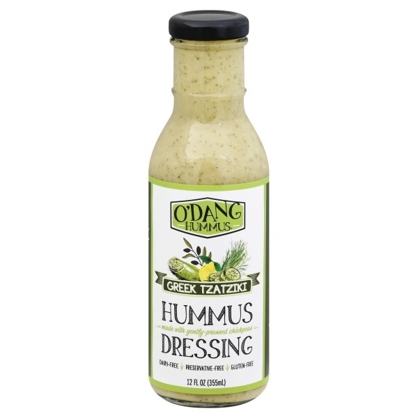 O'Dang Greek Tzatziki Hummus Dressing 12 fl oz Shipt
