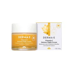 Derma E Night Cream Intense Vitamin C 2 oz