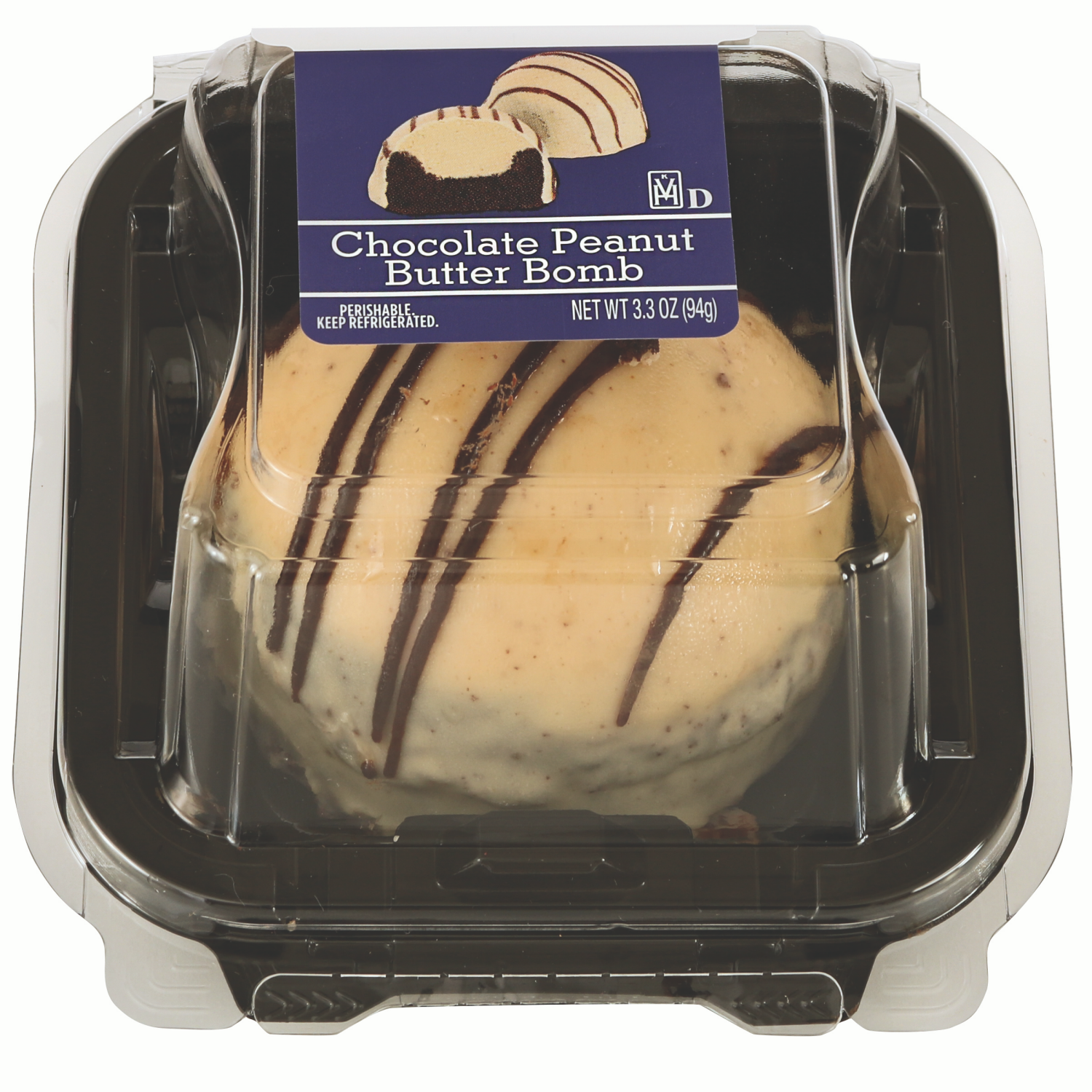 slide 1 of 1, OTHER-REGIONAL Hoff's Bakery Chocolate Peanut Butter Bomb 4 oz, 4 oz