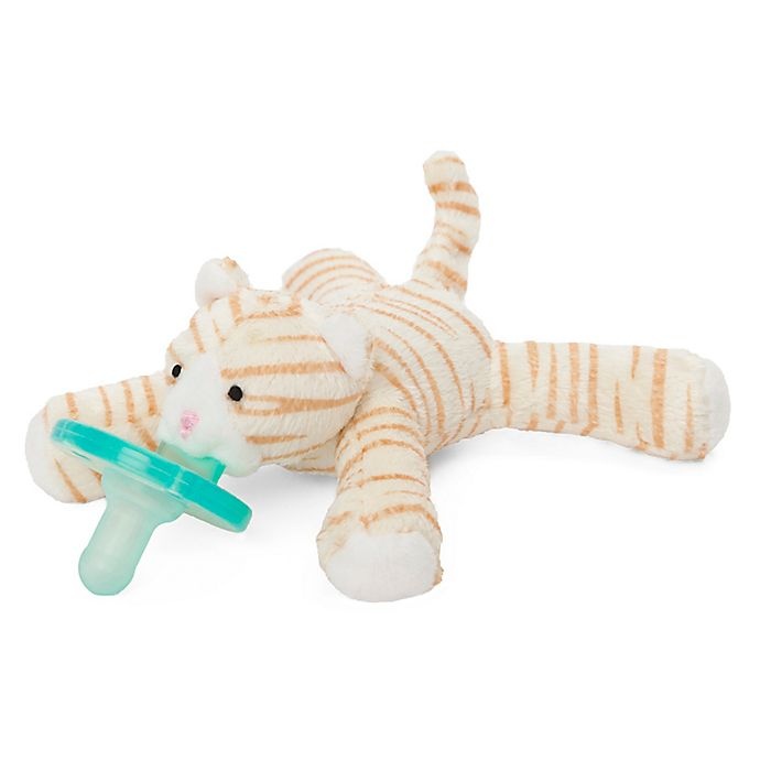 slide 2 of 3, WubbaNub Tabby Kitten Infant Pacifier, 1 ct