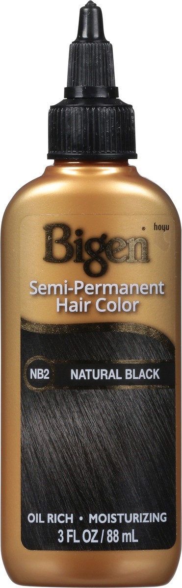 slide 6 of 9, Bigen Natural Black NB2 Semi-Permanent Hair Color 3.0 fl oz, 1 ct