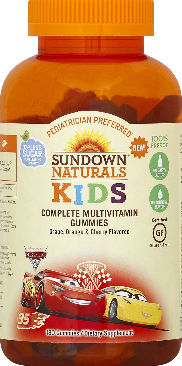 slide 2 of 2, Sundown Naturals Complete Multivitamin 180 ea, 180 ct