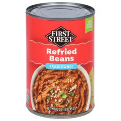 First Street Refried Beans - 16 oz