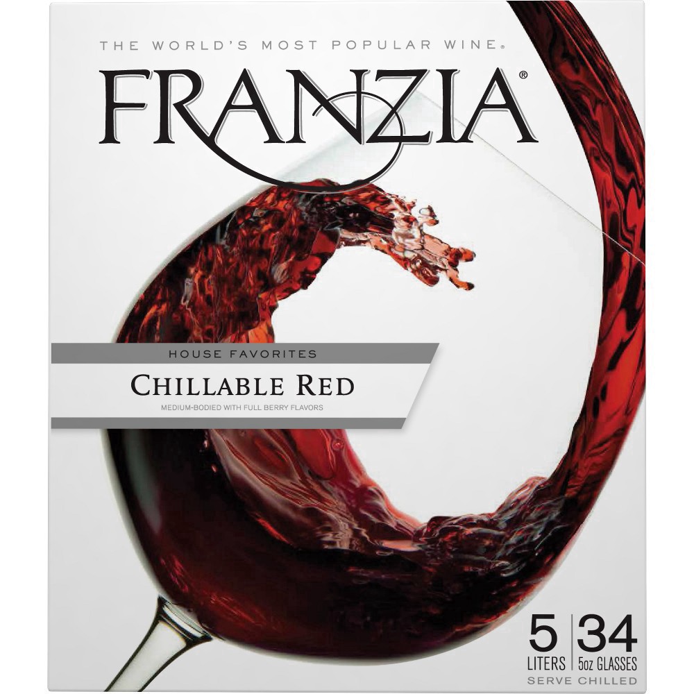 slide 23 of 31, Franzia Chillable Red Red Wine - 5 Liter, 5 liter