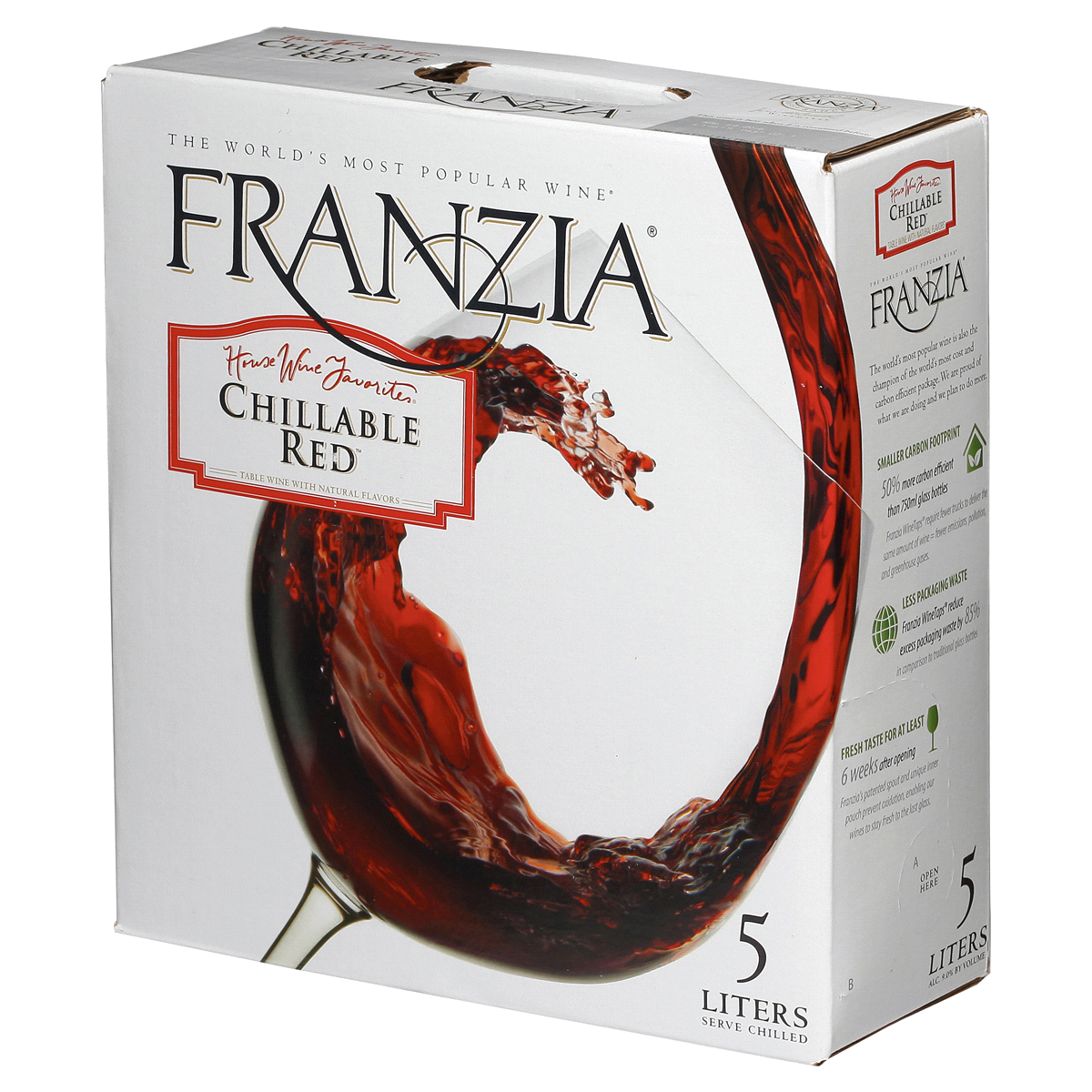 slide 11 of 31, Franzia Chillable Red Red Wine - 5 Liter, 5 liter