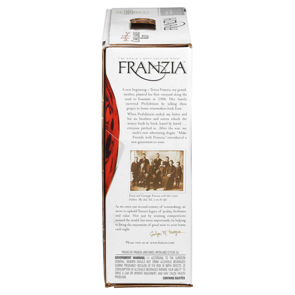 slide 28 of 31, Franzia Chillable Red Red Wine - 5 Liter, 5 liter