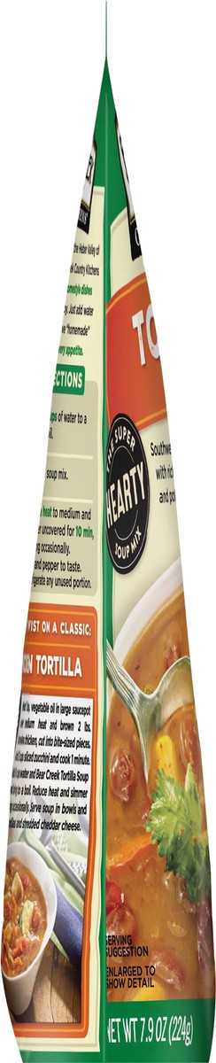 slide 8 of 9, Bear Creek Country Kitchens Tortilla Soup Mix Family Size, 7.9 oz