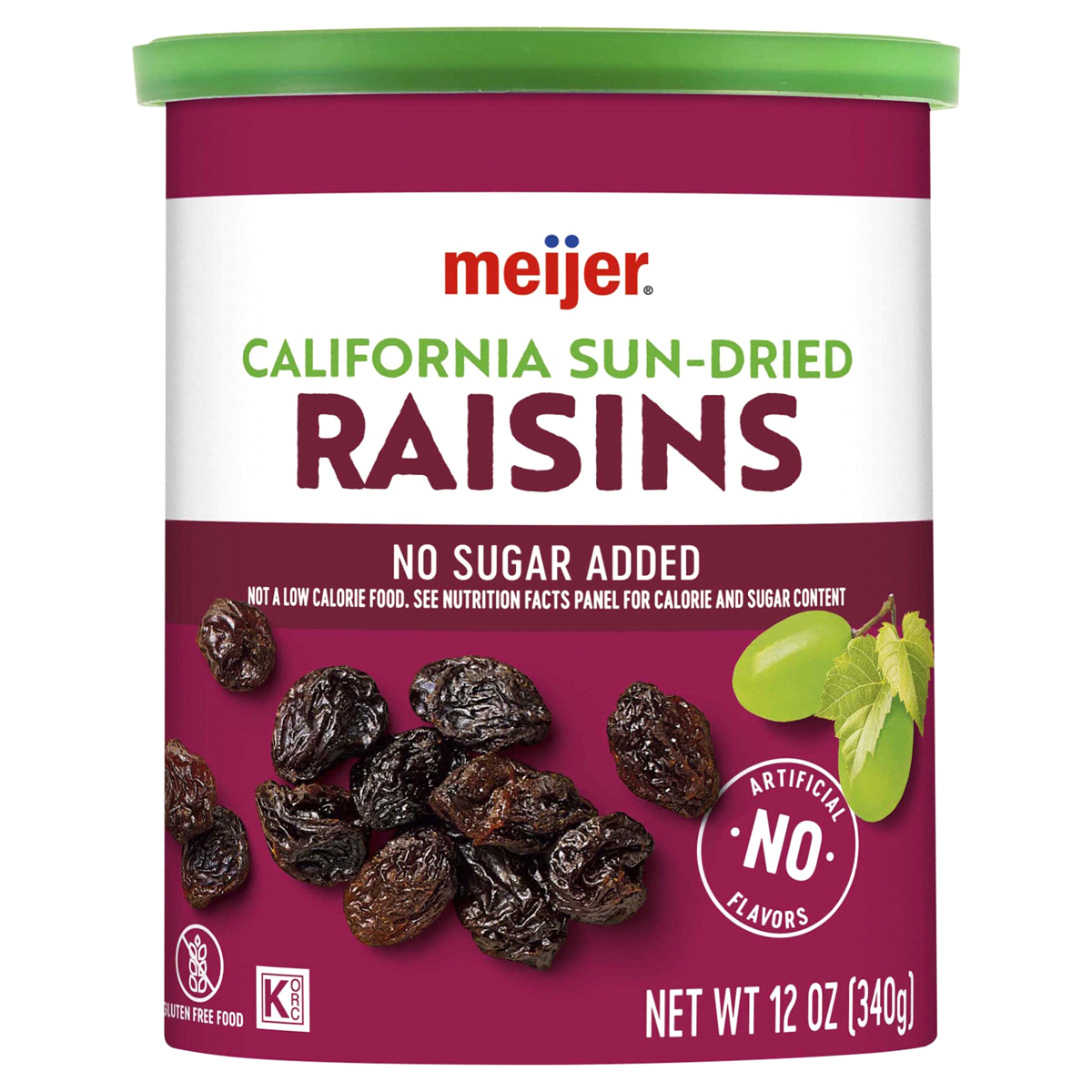 slide 1 of 5, Meijer Raisins, 12 oz