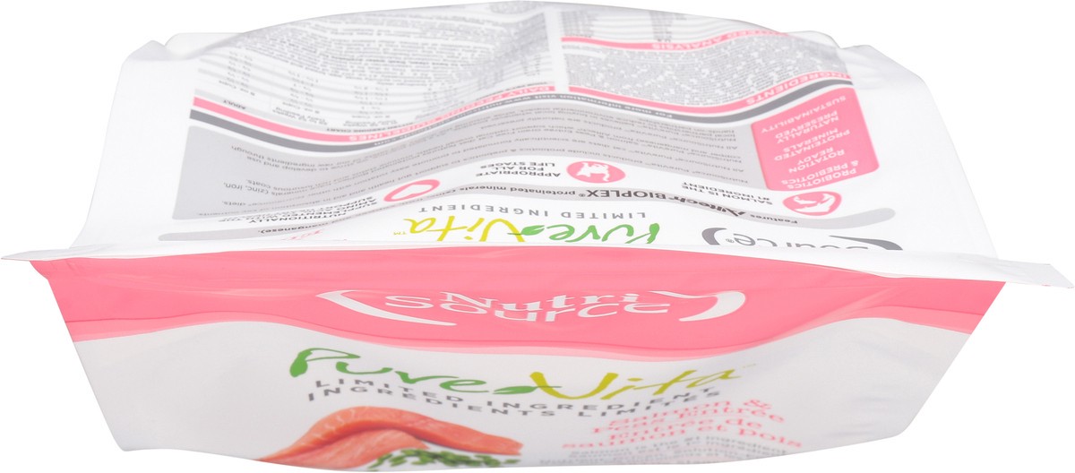 slide 5 of 15, NutriSource Pure Vita Grain Free Salmon & Peas Entree Cat Food 4 lb, 4 lb