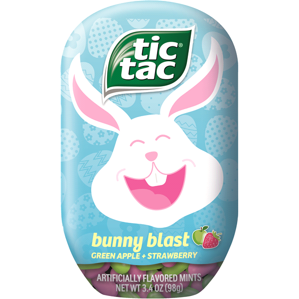 slide 1 of 1, Tic Tac Easter Bunny Blast Bottle Pack, 3.4000001 oz