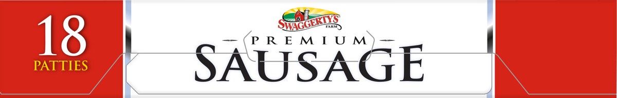 slide 5 of 9, Swaggerty's Farm Sausage Patties, Seasoned Hot, Premium, 27 oz
