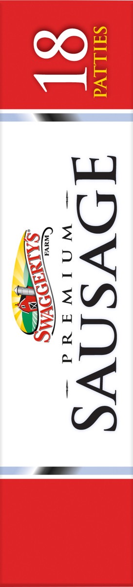 slide 8 of 9, Swaggerty's Farm Sausage Patties, Seasoned Hot, Premium, 27 oz