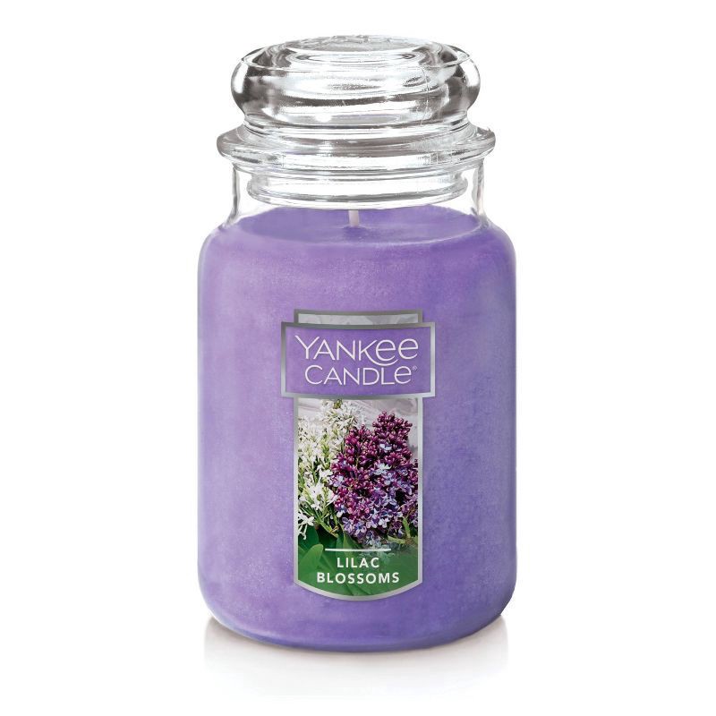 slide 1 of 7, Yankee Candle Large Jar Lilac Blossoms, 22 oz