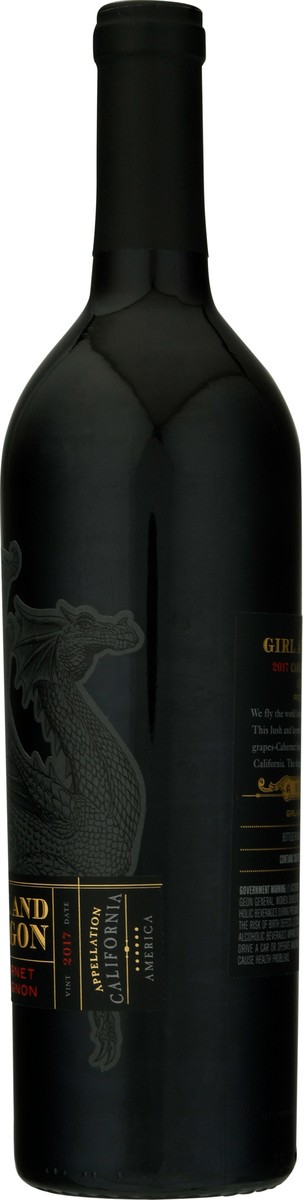 slide 8 of 9, Girl and Dragon Appellation California Wine 750 ml, 750 ml