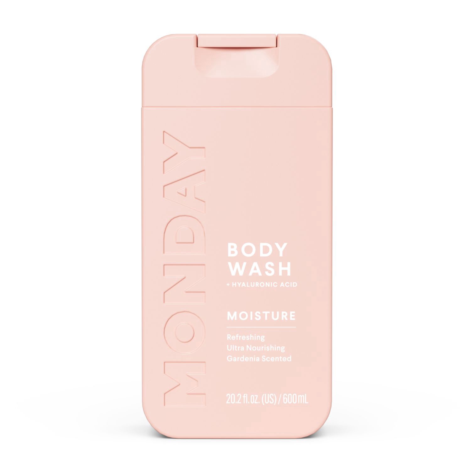 slide 1 of 1, Monday Moisture Body Wash + Hyaluronic Acid 20.2 fl oz, 20.2 oz