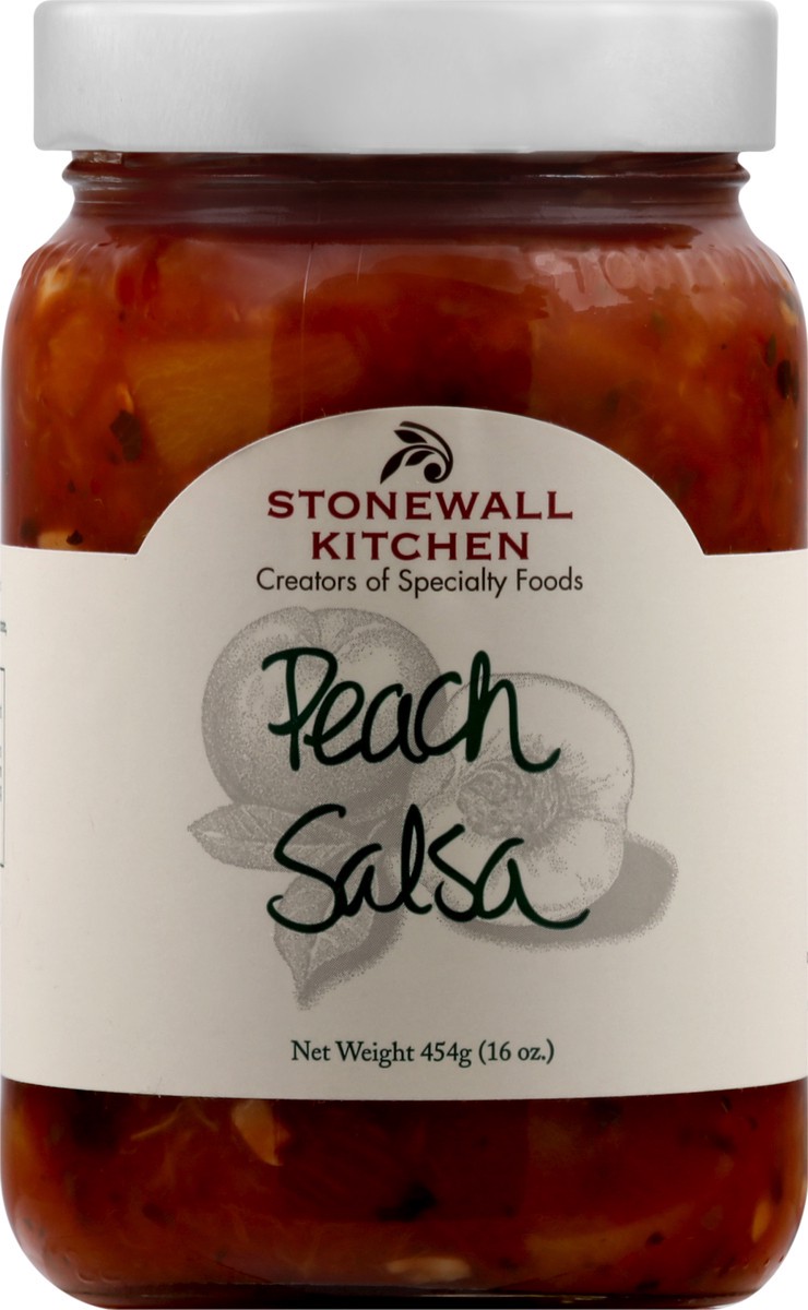 slide 5 of 9, Stonewall Kitchen Peach Salsa 454 g, 454 g