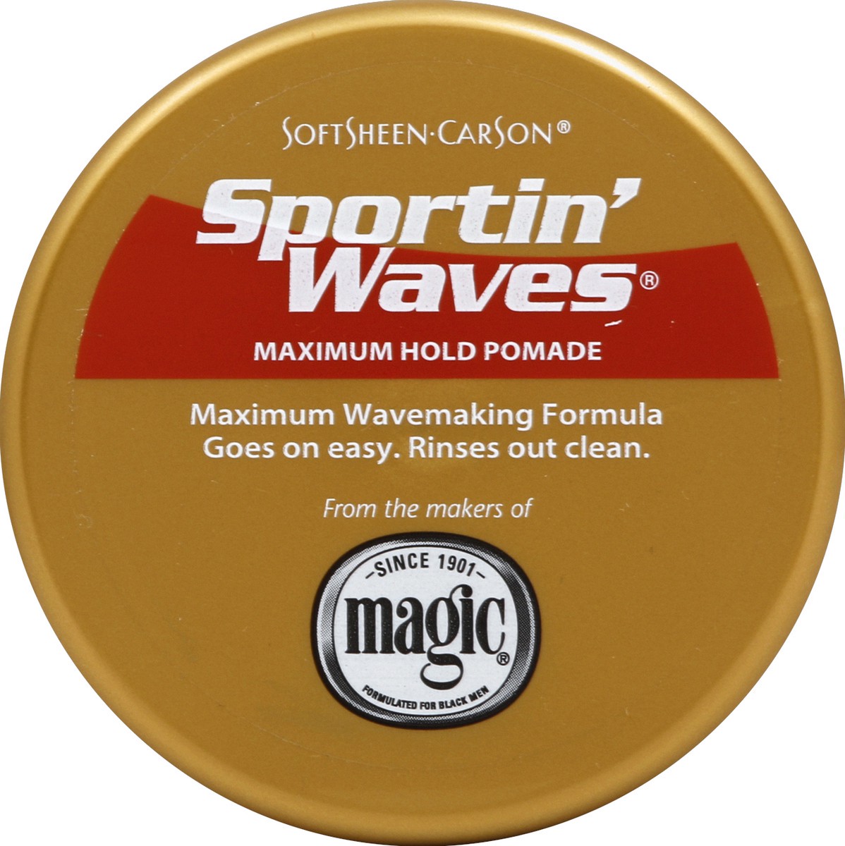 slide 3 of 3, Sportin' Waves Maximum Hold Pomade, 3.5 oz