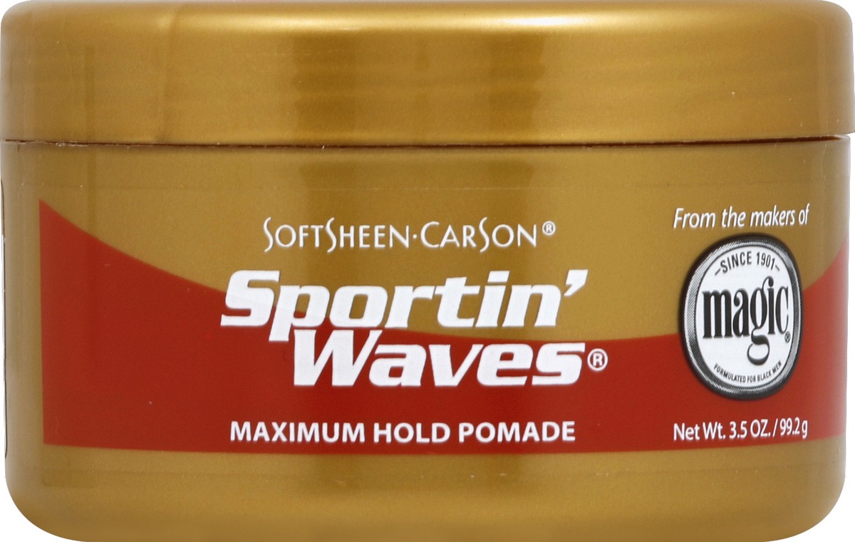 slide 2 of 3, Sportin' Waves Maximum Hold Pomade, 3.5 oz