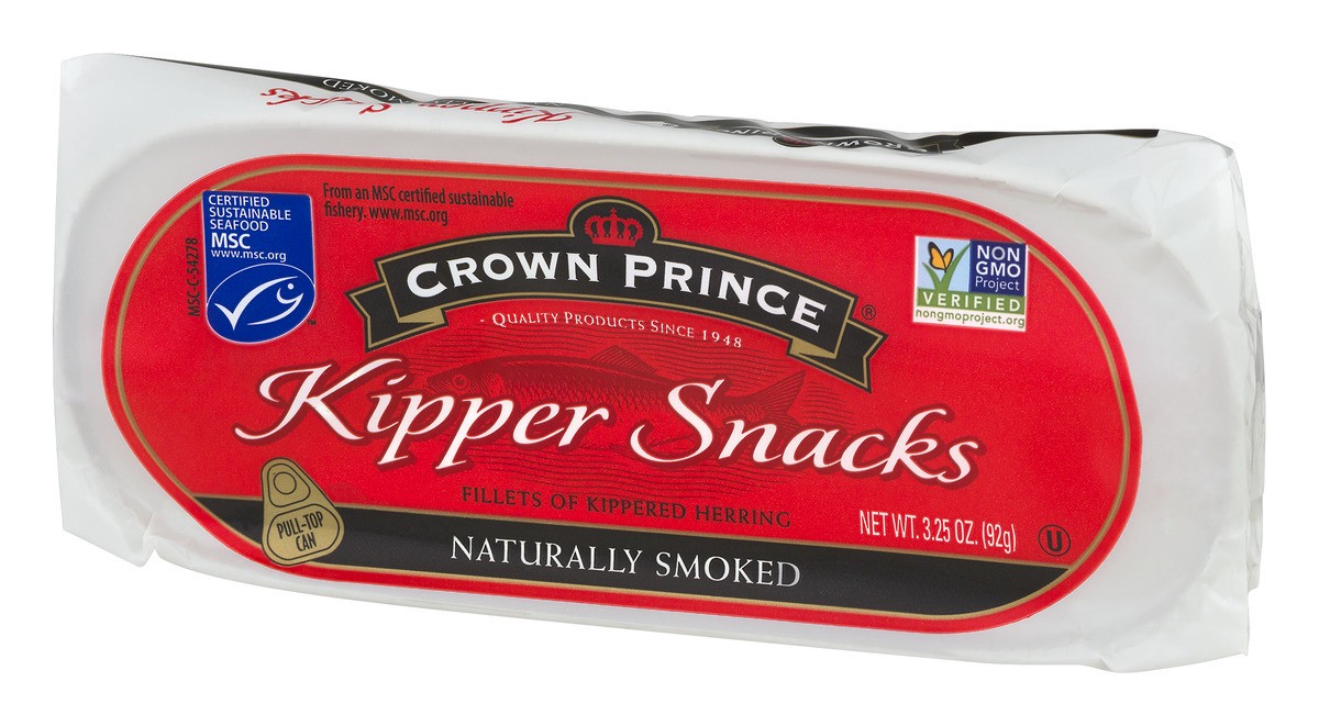 slide 9 of 11, Crown Prince Kipper Snacks Naturally Smoked, 3.25 oz