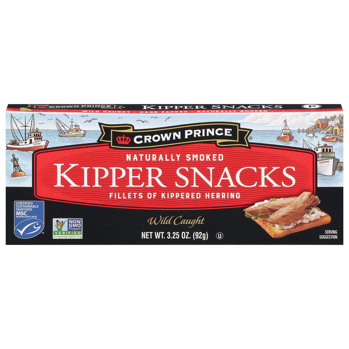 slide 1 of 11, Crown Prince Kipper Snacks Naturally Smoked, 3.25 oz