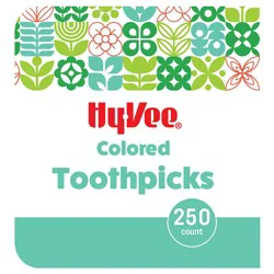 Hy-Vee Hy-Vee Colored Toothpicks 250 Each