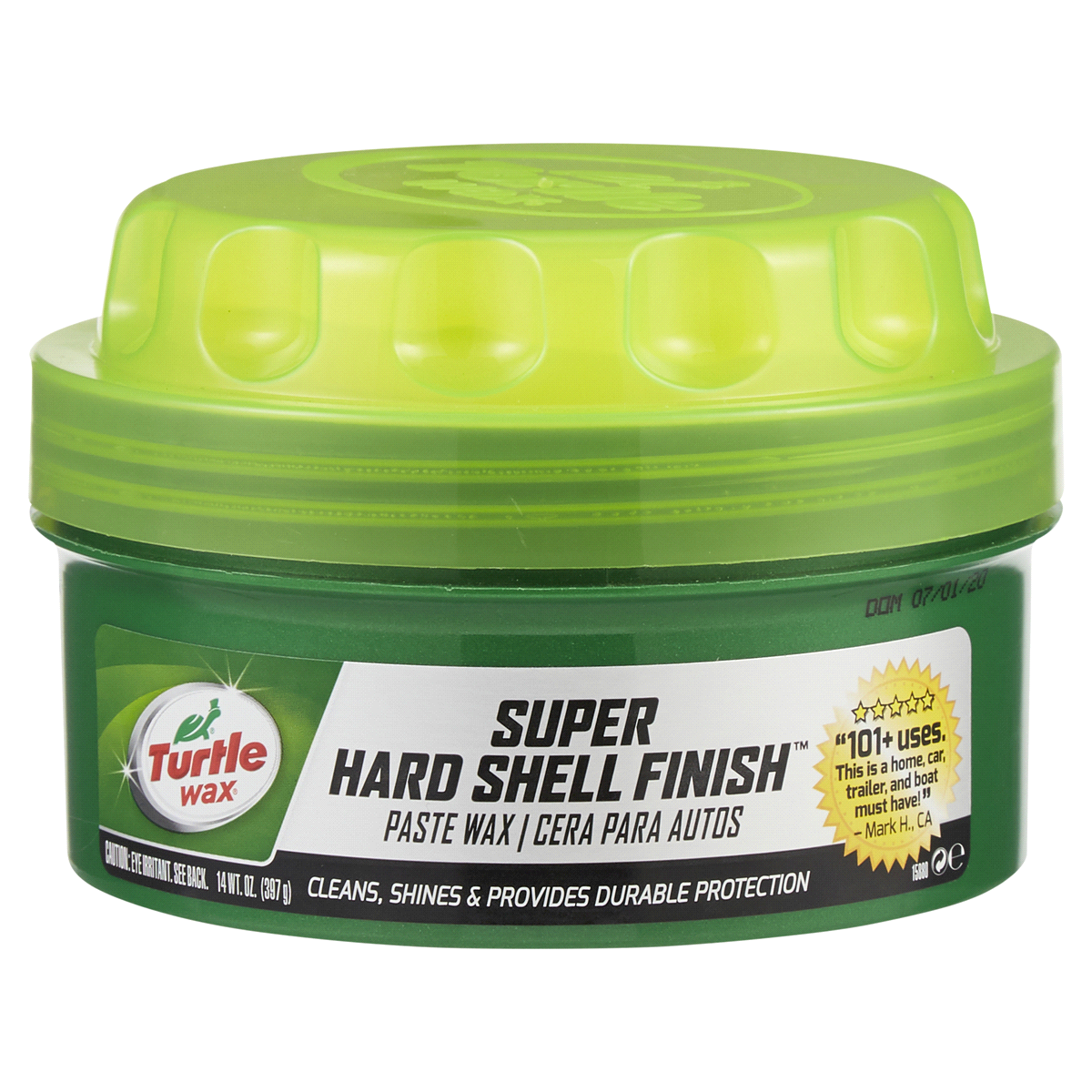 slide 1 of 5, Turtle Wax Super Hard Shell Paste Wax, 14 oz