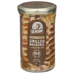 Season Skinless & Boneless Grilled Mackerel in Olive Oil 9 oz