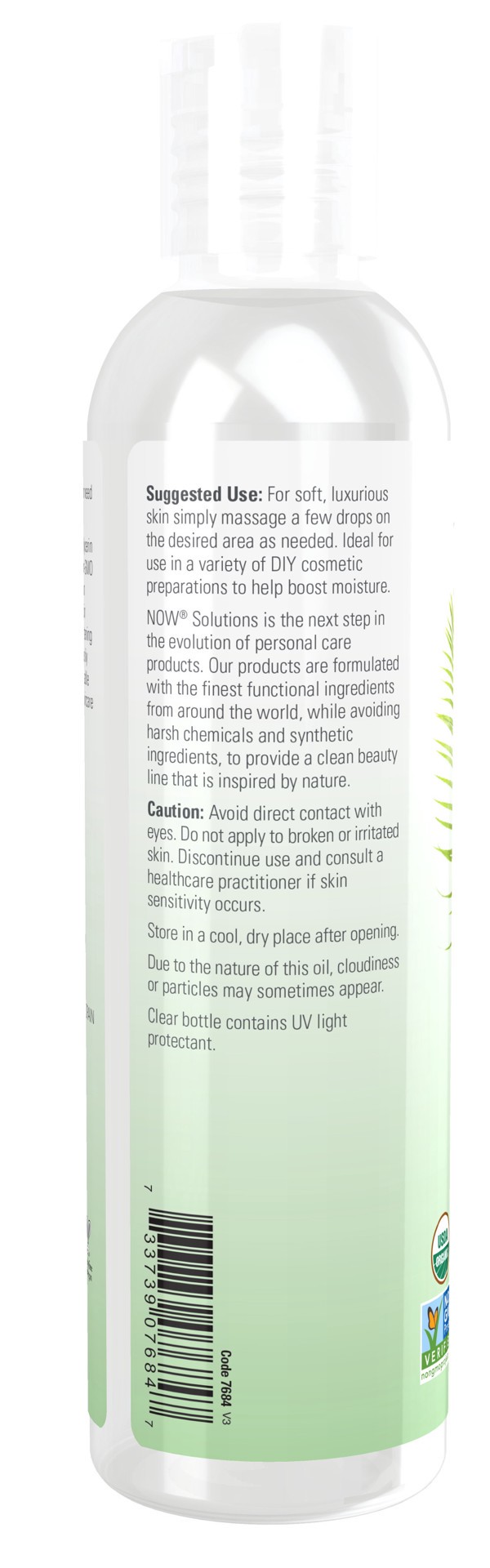 slide 2 of 5, NOW Vegetable Glycerin, Organic - 8 fl. oz., 8 fl oz