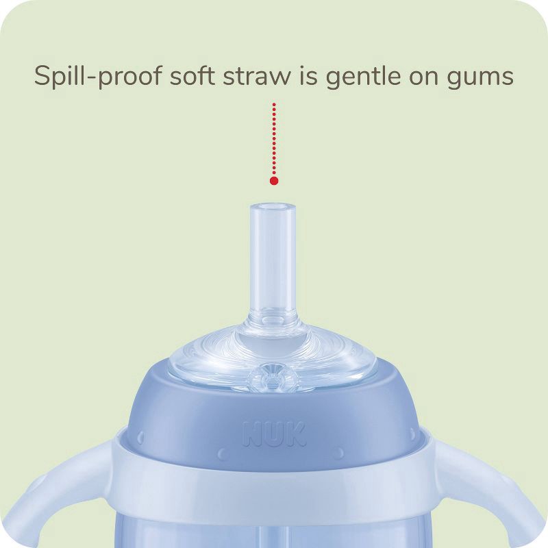 slide 4 of 6, NUK Large Straw Learner Cup - 10oz, 10 oz
