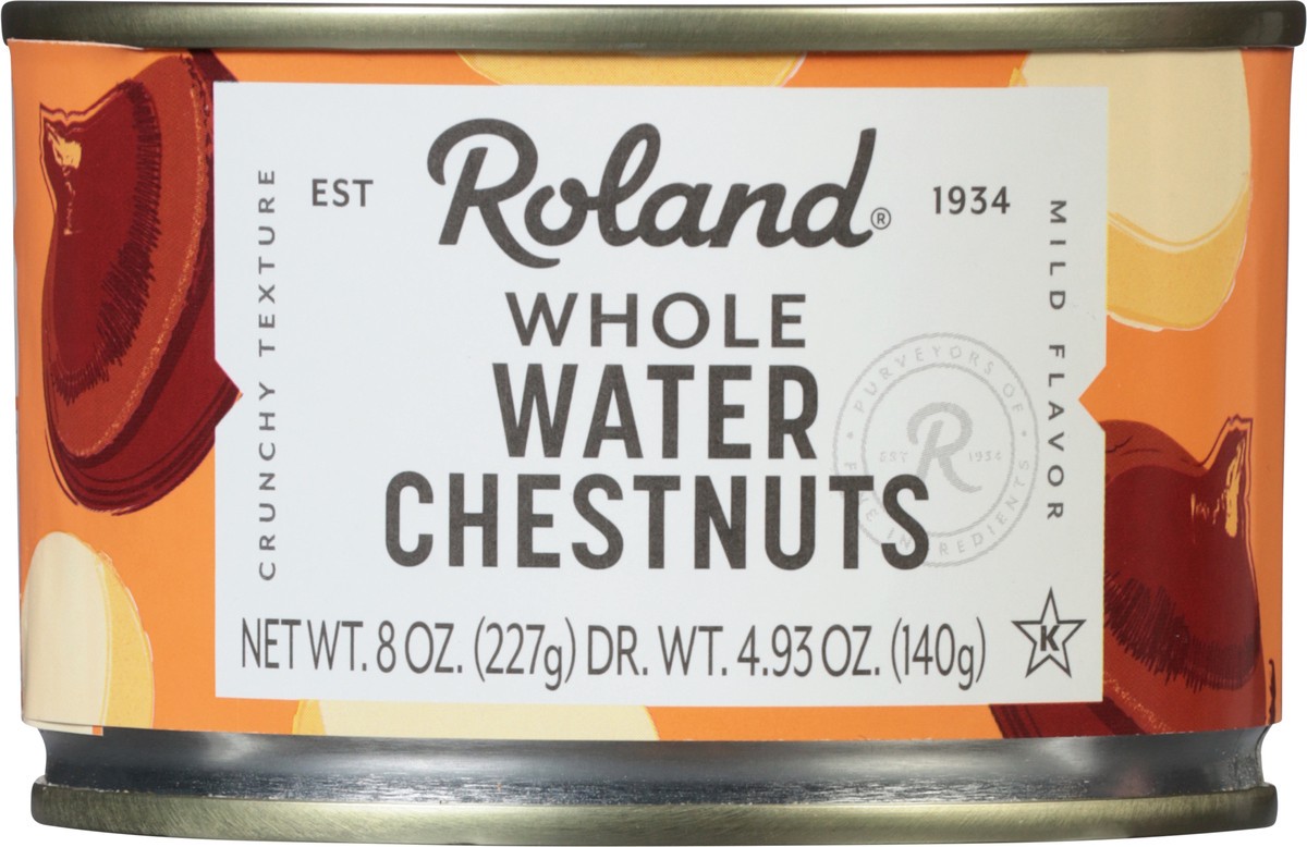 slide 2 of 14, Roland Whole Water Chestnuts, 8 oz