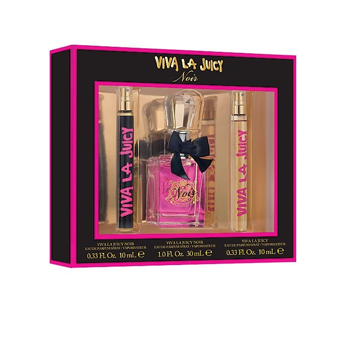 slide 1 of 1, Viva La Juicy Noir For Women 3-Piece Fragrance Gift Set, 3 pc