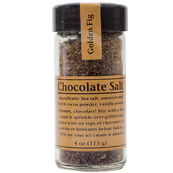 slide 1 of 1, Golden Fig Chocolate Salt - 4 oz, 4 oz