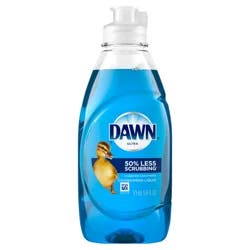 Dawn Ultra Liquid Dish Soap, Dishwashing Liquid, Grease Removal, Original, 5.8oz