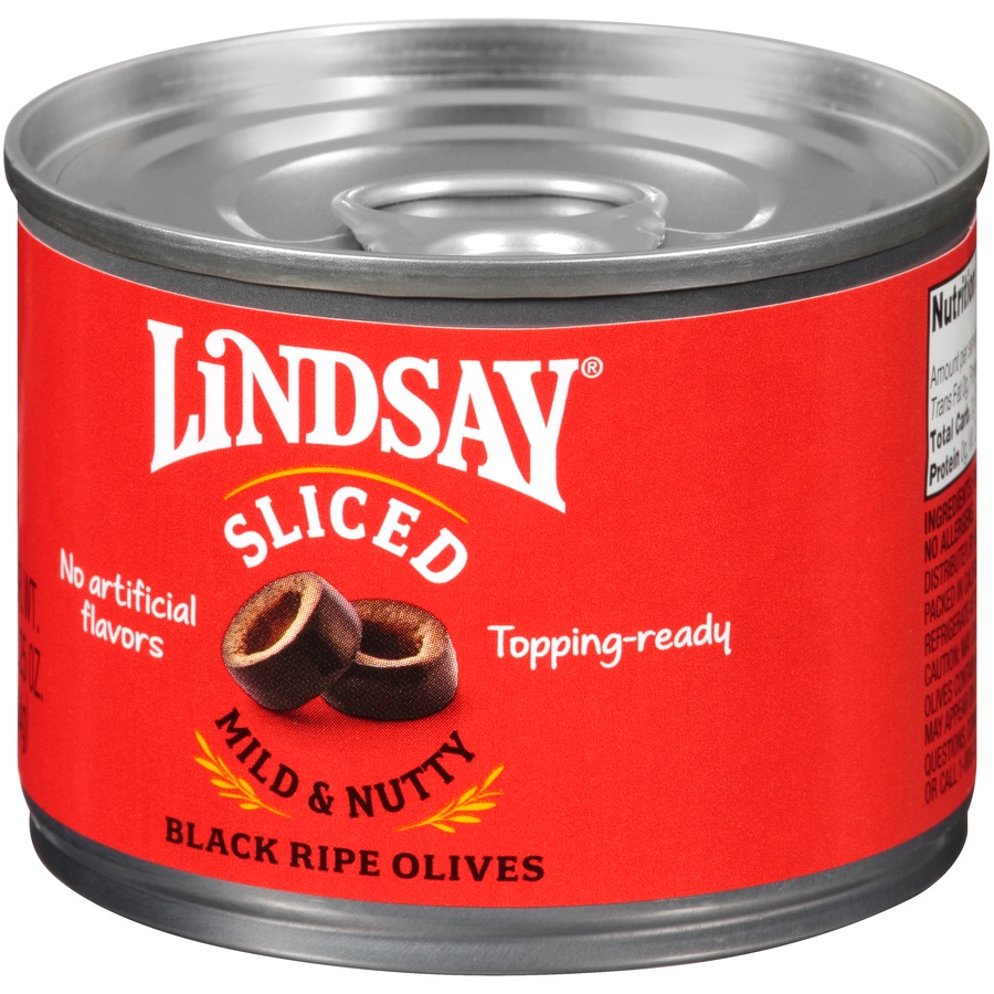 slide 3 of 8, Lindsay Olives California Black Ripe Sliced, 2.25 oz