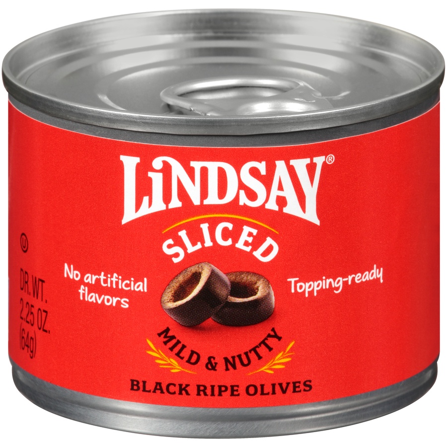slide 1 of 8, Lindsay Olives California Black Ripe Sliced, 2.25 oz