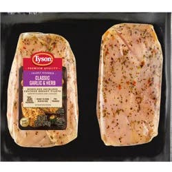 Tyson Chicken Breast Filets, Classic Garlic & Herb