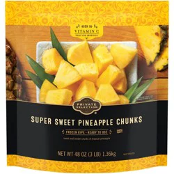 Private Selection Super Sweet Pineapple Chunks