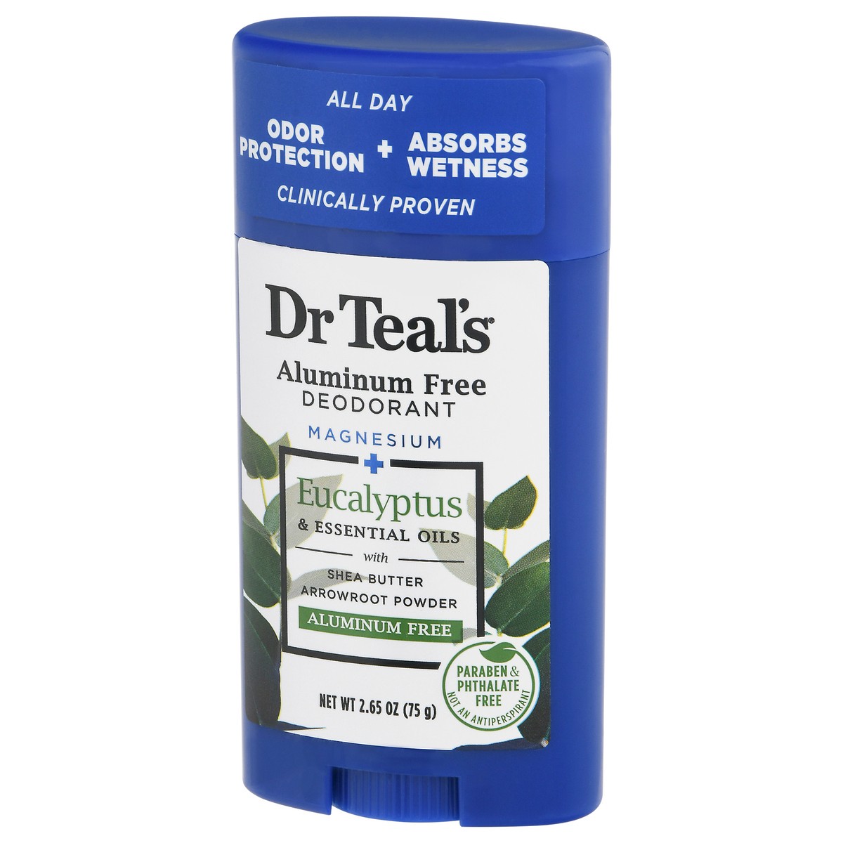 slide 12 of 13, Dr. Teal's Aluminum Free Eucalyptus Deodorant 2.65 oz, 2.65 oz