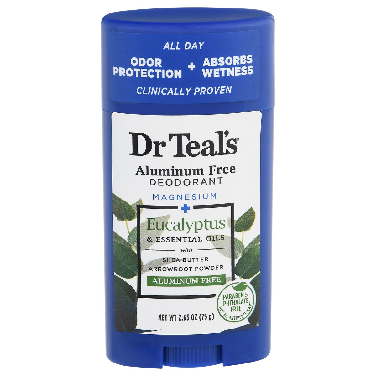 slide 10 of 13, Dr. Teal's Aluminum Free Eucalyptus Deodorant 2.65 oz, 2.65 oz