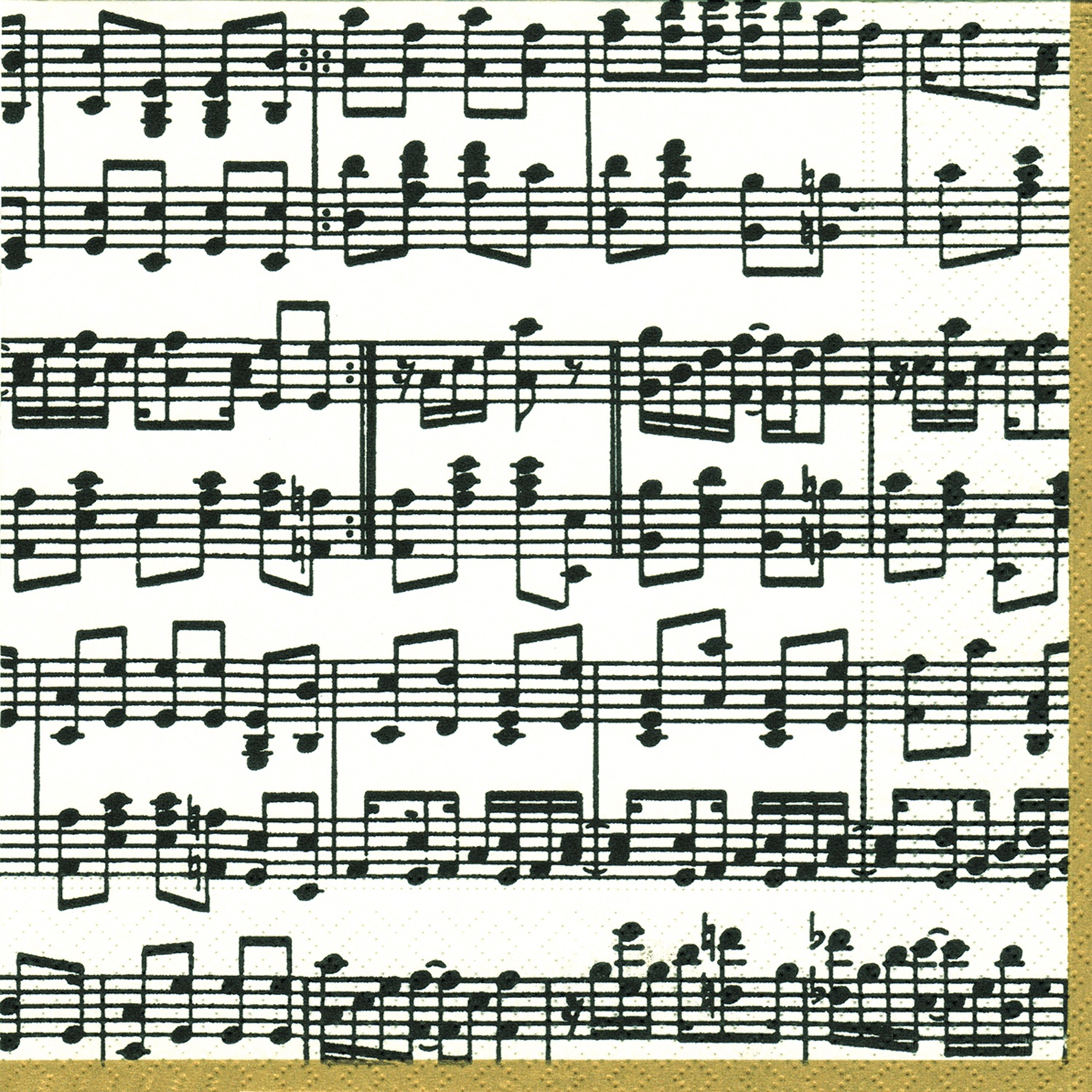 slide 1 of 1, Caspari Musica Cocktail Napkins, 20 ct